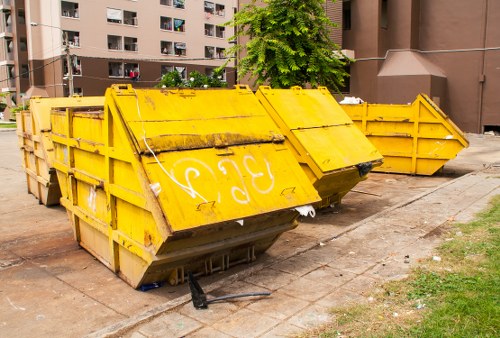 Residents arranging furniture disposal in Hackbridge