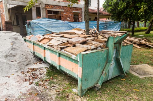 Recycling process in Hackbridge
