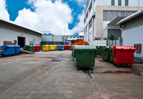 Business waste removal services in Hackbridge